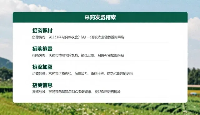 企业信息招商加盟发布中用户定位的五大检查要点